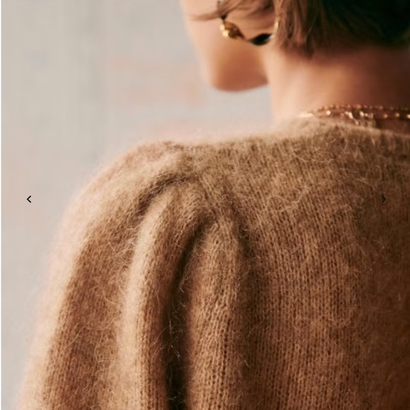 NWT Sezane Egide Jumper - Camel - Picture 2 of 4